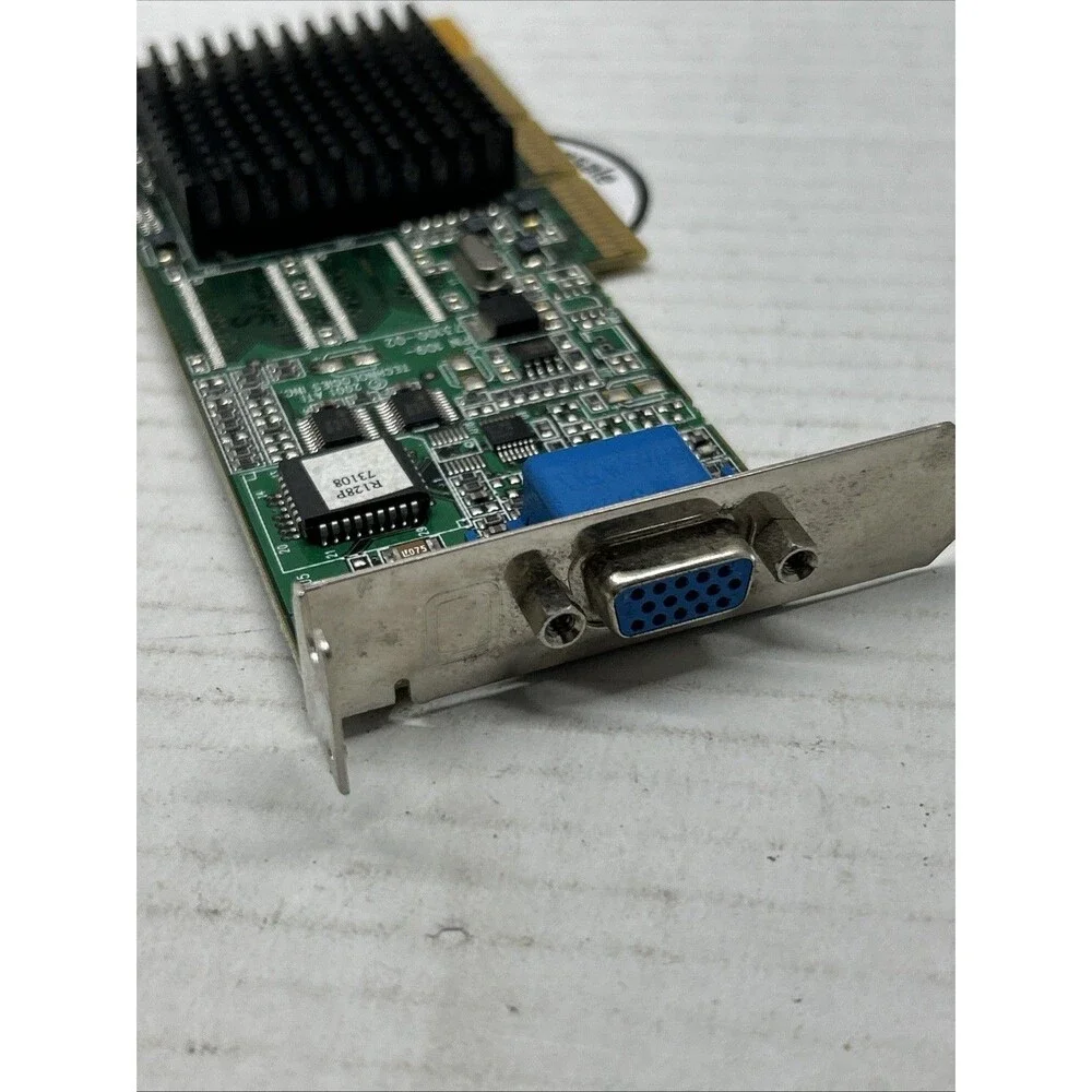 Vintage 2001 ATI Rage 128 Ultra AGP Video Card 109-73100-02 Tested